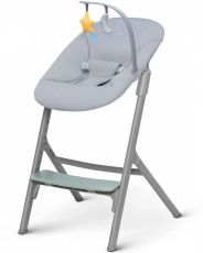 Стільчик для годування Kinderkraft Livy із шезлонгом Calmee Olive Green